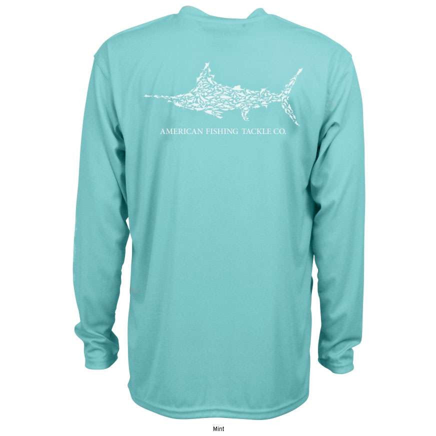 AFTCO M61108 Jigfish Performance Long Sleeve Sun T-Shirt