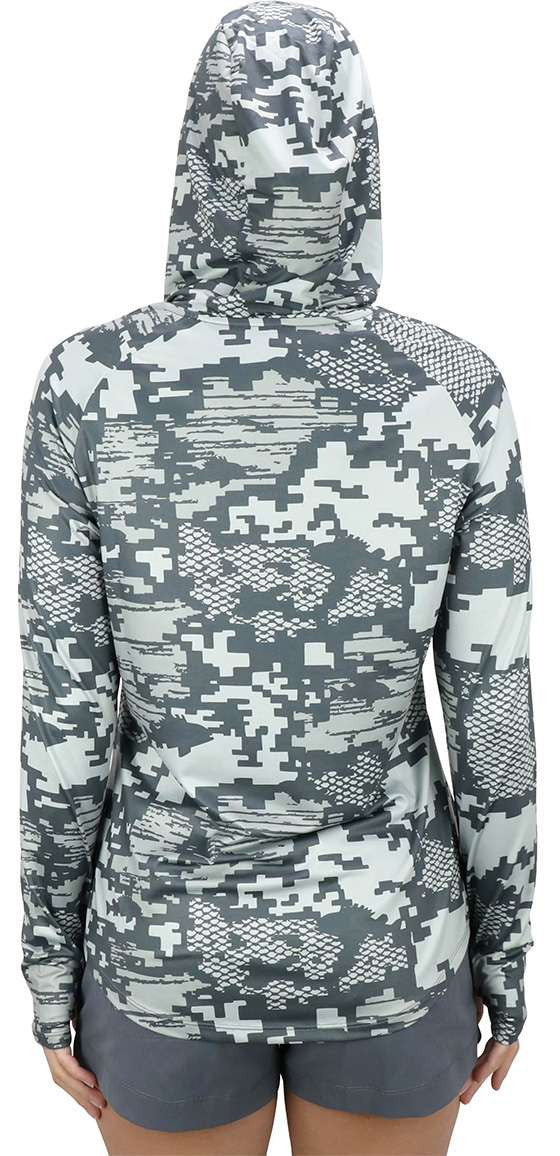 Aftco Womens Tactical Camo Hooded Shirt