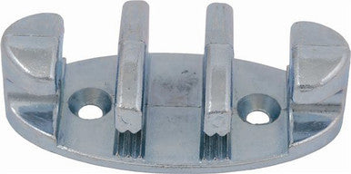 Attwood 11950-6 Zig-Zag Rope Cleat - Zinc-Plated - 3 In.