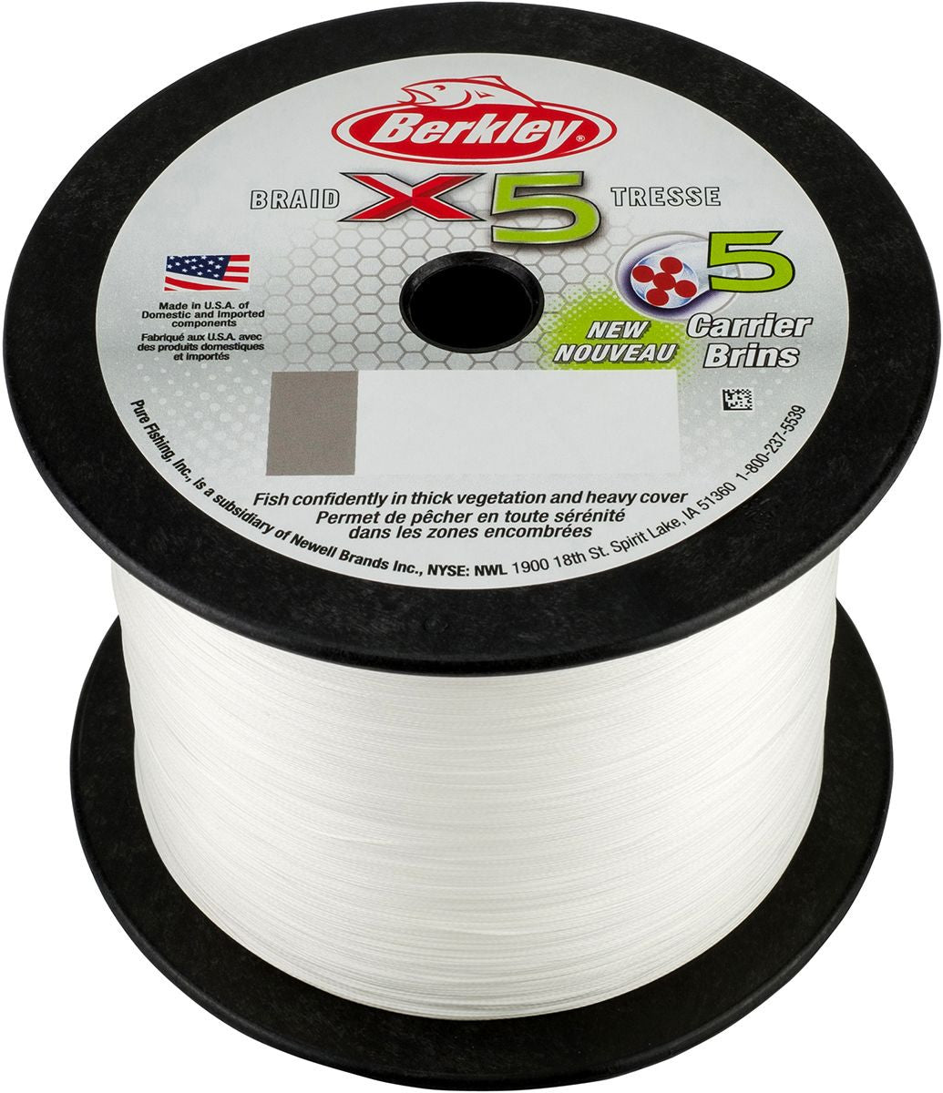 Berkley X5 Braided Line - Crystal