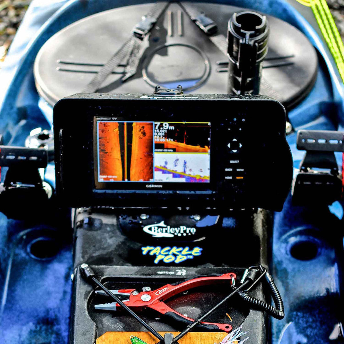 BerleyPro Garmin ECHOMAP 75SV Sun Visor