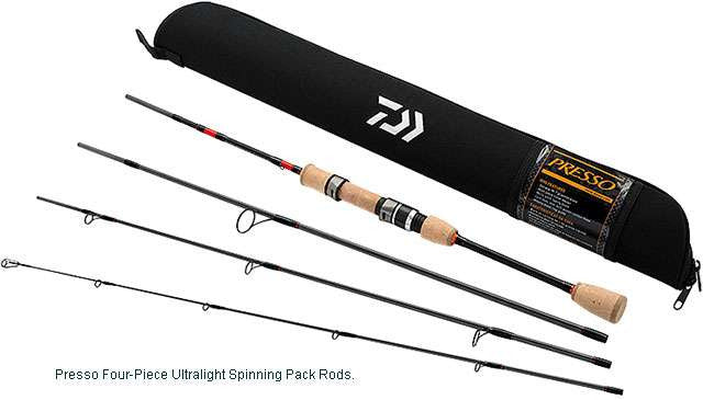 Daiwa Presso Ultralight Spinning Rods