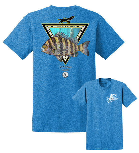 David Dunleavy Sheepshead Toothy Critters T-Shirts