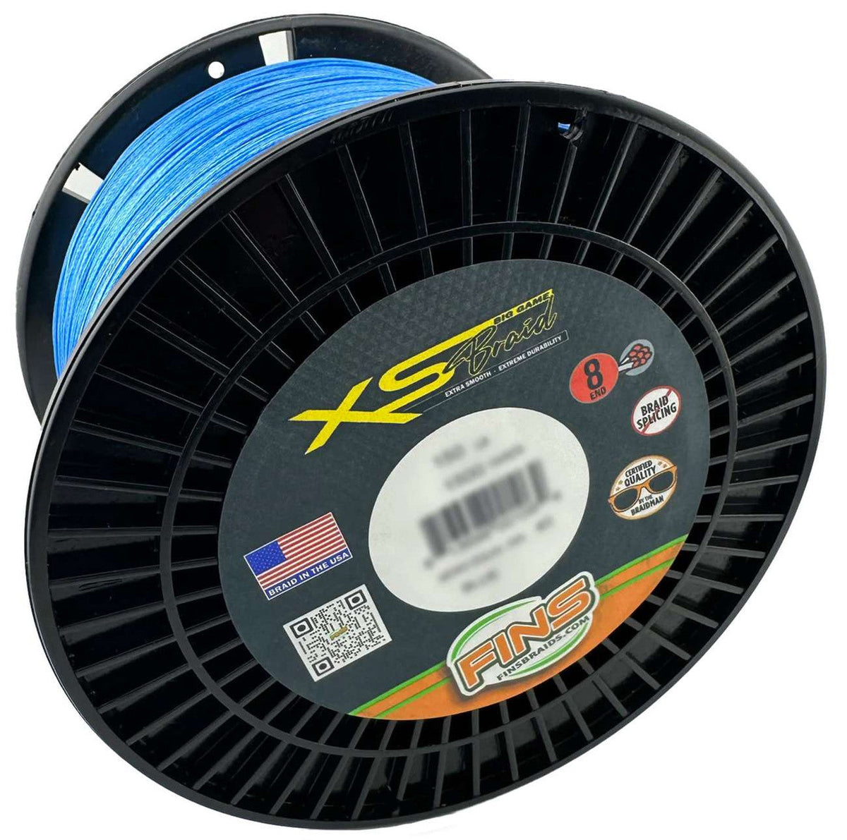 FINS XS Big Game Braided Line - Blue