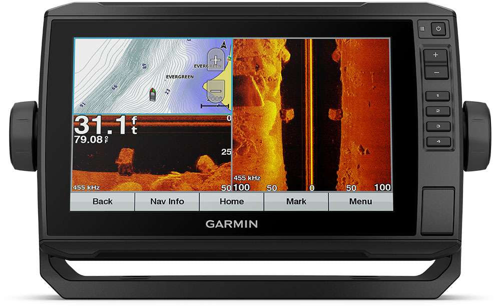 Garmin EchoMAP Plus 93sv Chartplotter W/ US LakeVu & Transducer
