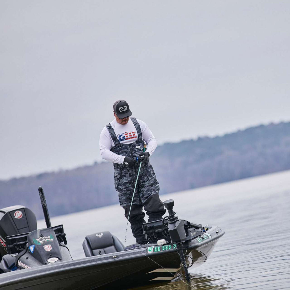 Gill Meridian-X Bib - Shadow Camo - X-Large
