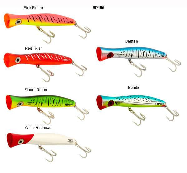 Halco Roosta Popper Lures