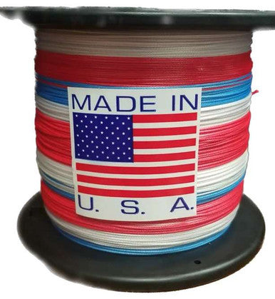 Jerry Brown Line One Hollow Core Braided Spectra Line - Patriot