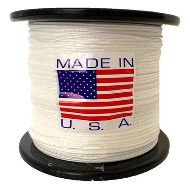 Jerry Brown Line One Non-Hollow Braided Spectra Line - White