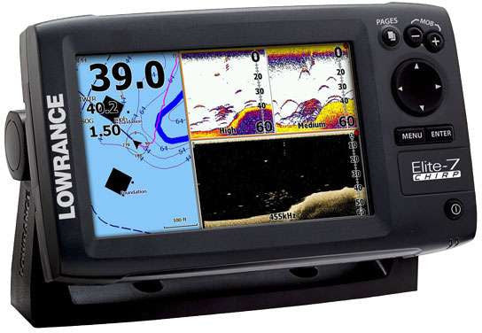 Lowrance Elite-7 CHIRP Base Fishfinder/Chartplotter Combos