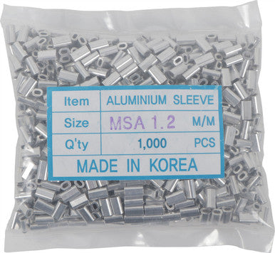 Makai Oval Aluminum Sleeves