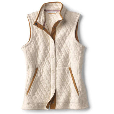 Orvis Outdoor Quilted Vest - Oatmeal