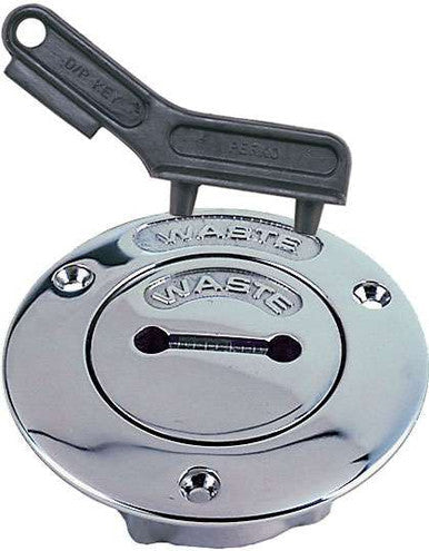 Perko 0524DP0CHR Waste Deck Plate W/ Key