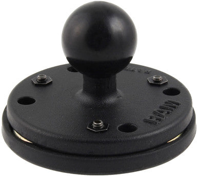 RAM Mounts Triple Magnetic 2.5 Round Base W/ 1 Ball