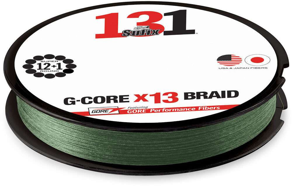 Sufix 131 G-Core Braided Fishing Line