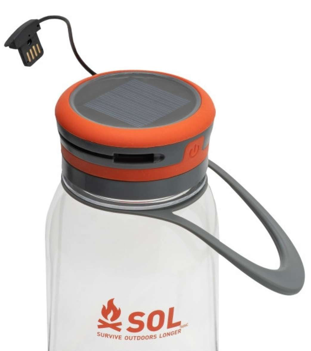 Survive Outdoors Longer Venture Solar Water Bottle Lantern
