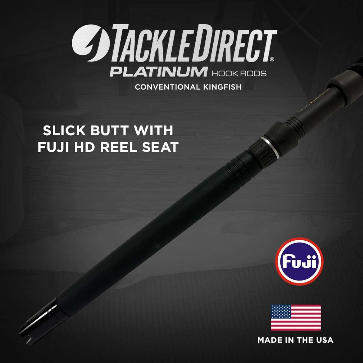 TackleDirect TDPS703050SIN Platinum Hook Conventional Kingfish Rod