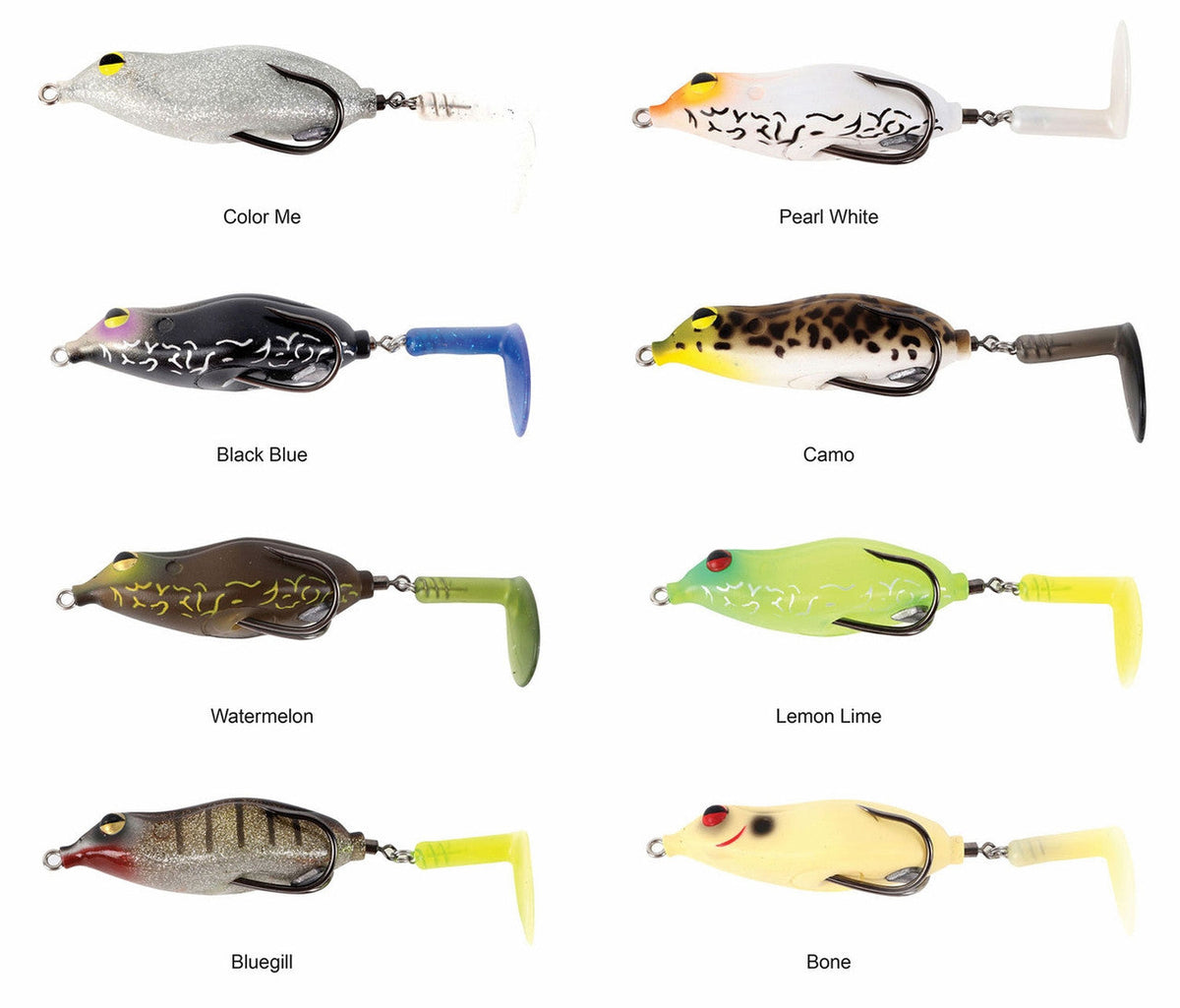 Teckel USA Sprinker Frog Lures