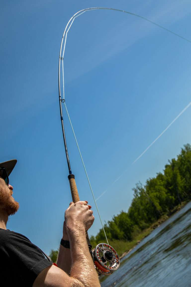Temple Fork Pro III Two Handed Fly Rod W/Case