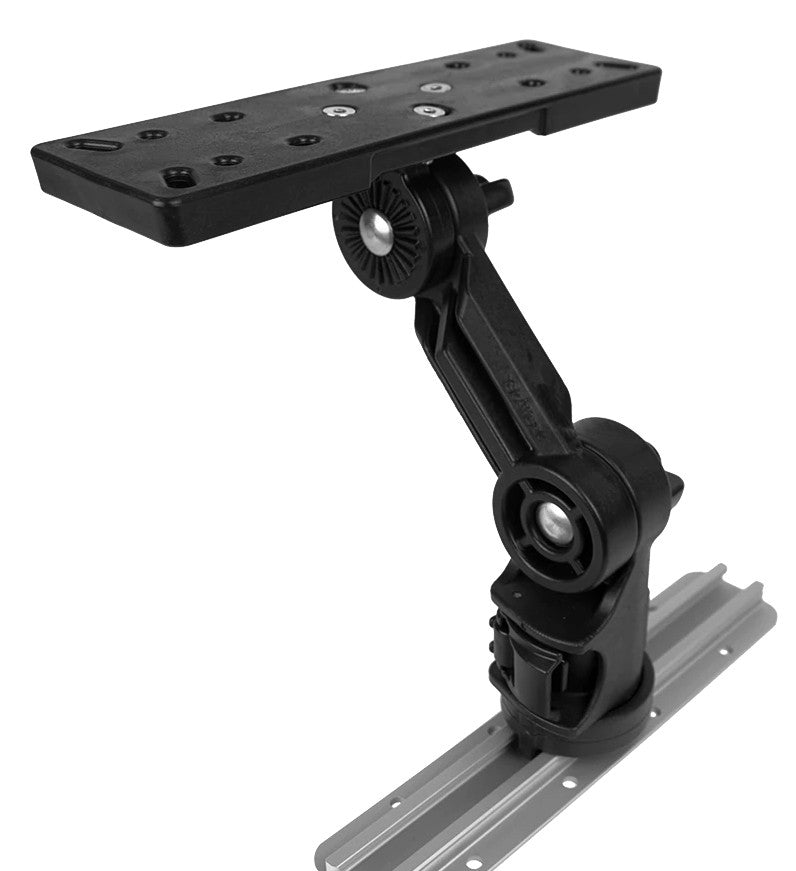 YakAttack Rectangular Fish Finder Mount W/LockNLoad Mounting System