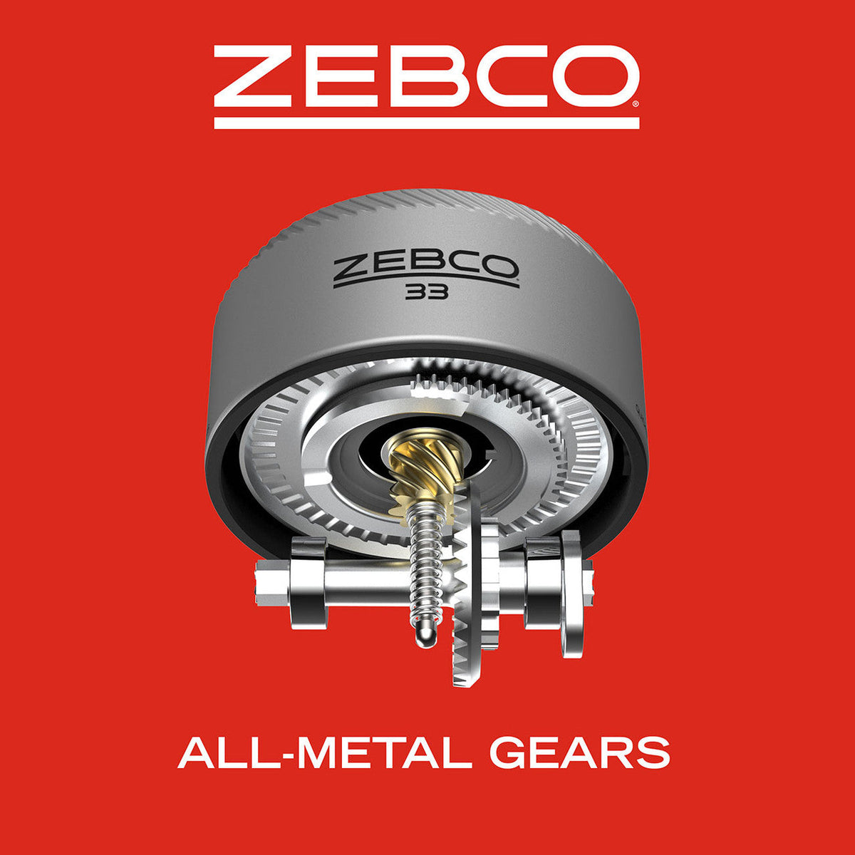 Zebco 33 MAX Gold Spincast Reel