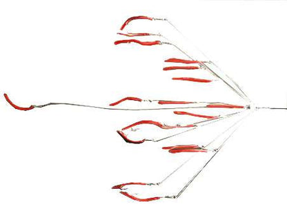  9ers Tube And Worm Rig Spinner Lures