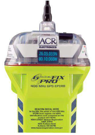  ACR Electronics GlobalFix IPro 406 MHz GPS EPIRB Cat. II