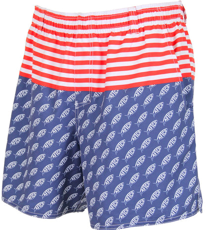  Aftco Captain America Fishing Short - Midnight