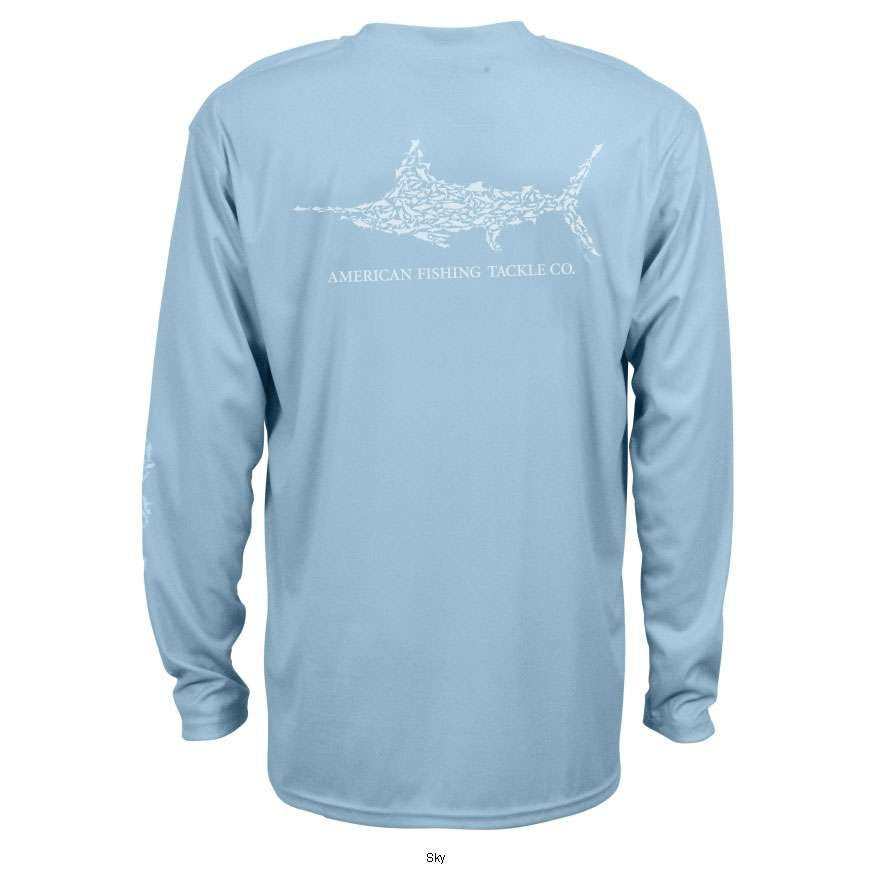  AFTCO M61108 Jigfish Performance Long Sleeve Sun T-Shirt