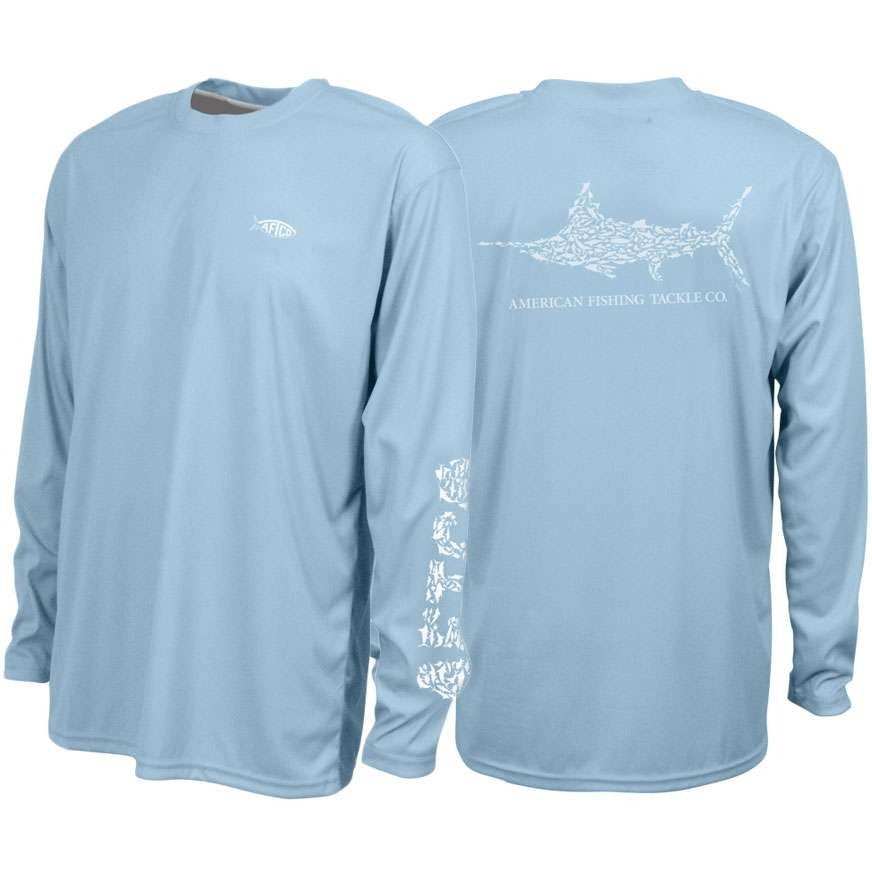  AFTCO M61108 Jigfish Performance Long Sleeve Sun T-Shirt
