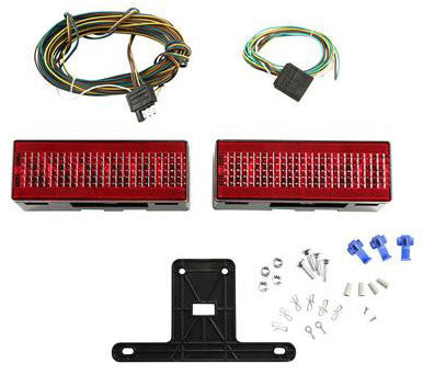  Attwood 14064-7 LED Low Profile Trailer Light Kit
