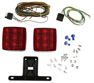  Attwood 14065-7 LED 4 In. Submersible Trailer Light Kit