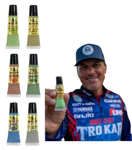  Bait-Pop Live Sonar Intensifier &amp; Scent - Scott Martin Pro Pack