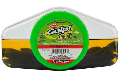  Berkley Gulp! Alive Leech - 3in - Black