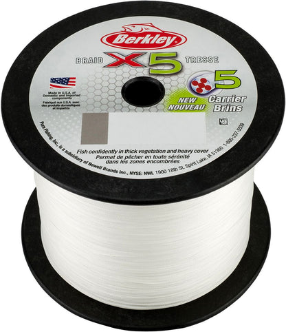  Berkley X5 Braided Line - Crystal