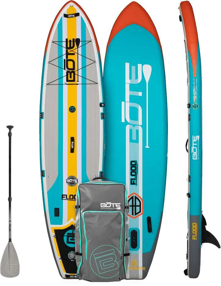 BOTE Flood Aero Inflatable Paddle Board - 11 Ft.