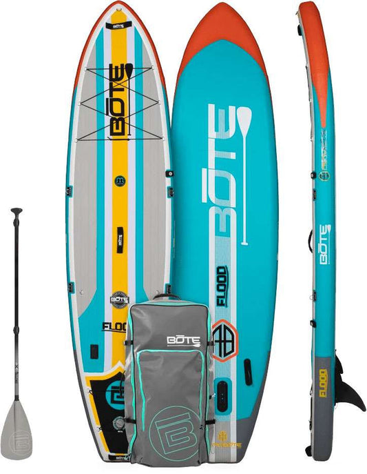  BOTE Flood Aero Inflatable Paddle Board - 11 Ft.