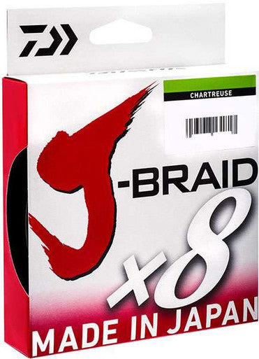  Daiwa J-Braid Chartreuse Line
