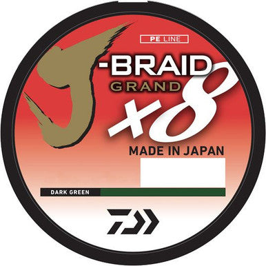  Daiwa J-Braid Grand - Dark Green