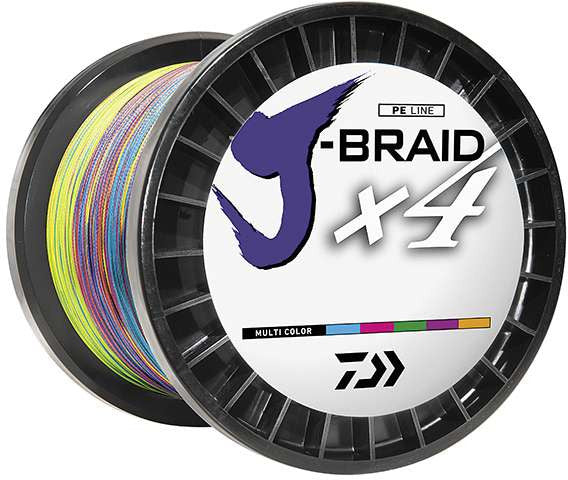  Daiwa J-Braid X4 Braided Line - Multi-Color