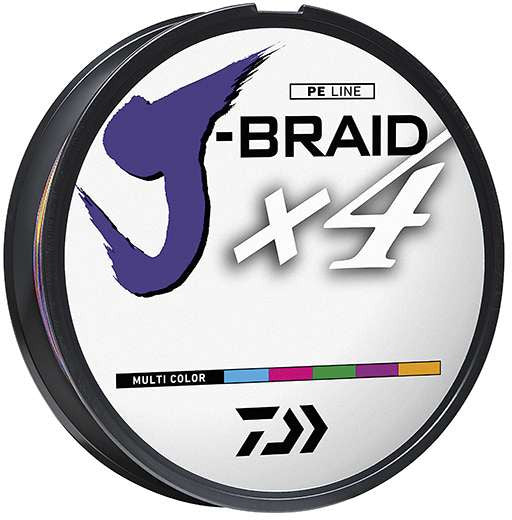  Daiwa J-Braid X4 Braided Line - Multi-Color