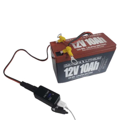  Dakota Lithium USB Phone Charger - Voltmeter And Terminal Adapter Kit