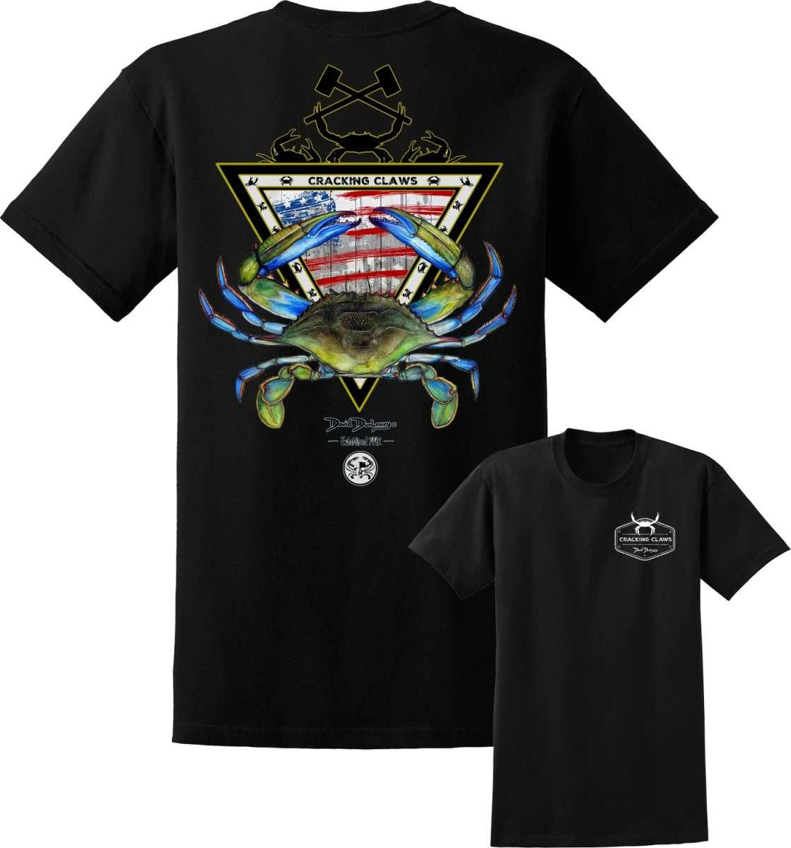  David Dunleavy American Blue Crab T-Shirt