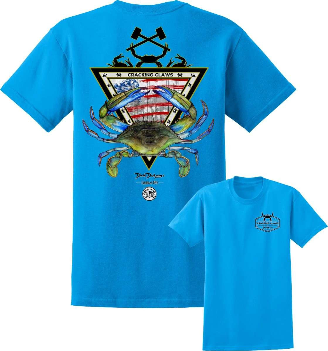  David Dunleavy American Blue Crab T-Shirt