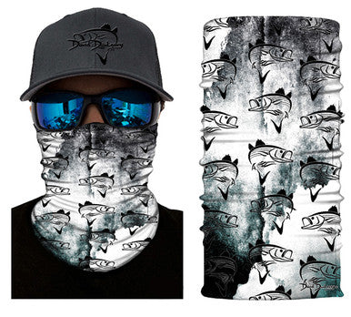  David Dunleavy Face Guard - Striper Grunge
