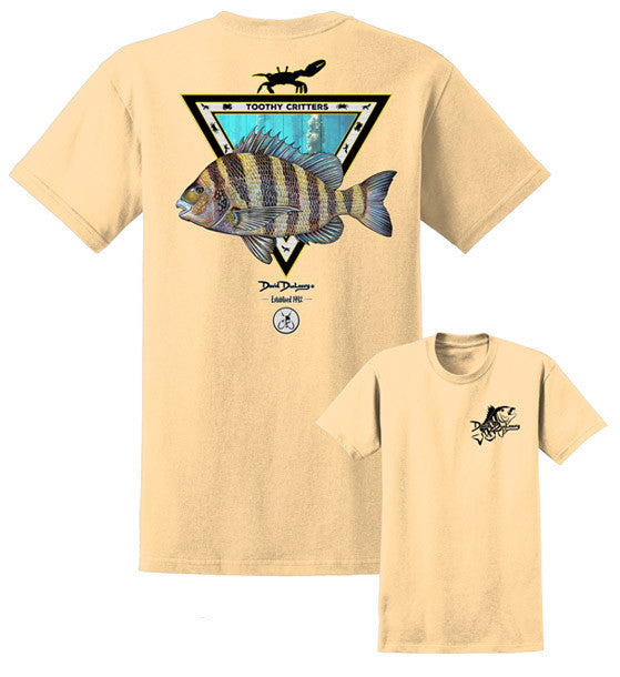  David Dunleavy Sheepshead Toothy Critters T-Shirts
