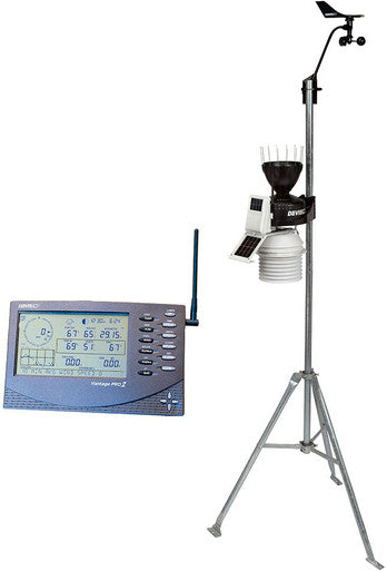  Davis Vantage Pro2 Wireless W/ 24-Hour Fan Asp. Rad. Shield