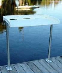  Deep Blue FL38 Dock Side Fillet Table - 38in X 21in