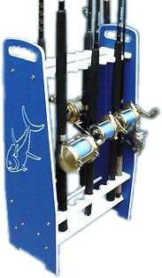  Deep Blue FS-18 Engraved Rod Rack