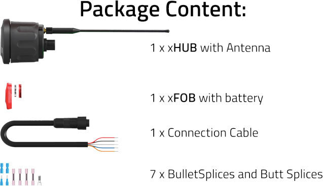  FELL Marine MOB+ Wireless Kill Switch Basepack
